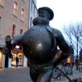 The Desperate Dan statue in Dundee city centre.