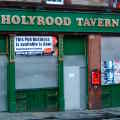 The Holyrood Tavern is currently boarded up.  Hopefully it will return.